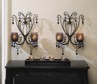 Elegant Midnight Candle Wall Sconces for Home Decor Elegant Midnight Candle Wall Sconces for Home Decor
